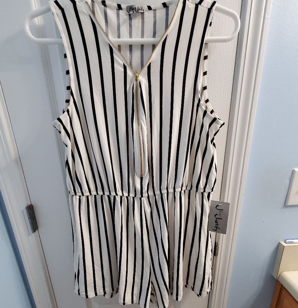 J for Justify Sleeveless Romper